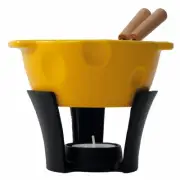 Boska Fondue Set Mini Cheesy, fondue pot with rack and 2 forks, 300 ml 853511