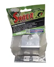 SABER Stainless Steel Z Bracket 65mm Rise 16mm Hole - Antenna Bracket