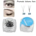 C Curl False Eyelashes Mink Hair Eye Lash Extension Russia Premade Volume Fan