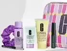 Clinique 7 Pcs Gift Set Moisturizing Lotion Soap Quickliner Skincare + Makeup