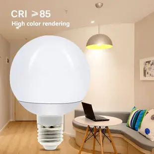 E27 LED 燈 LED 燈泡龍珠燈泡 5W 9W 12W 18W 燈泡白色/暖白色 LED 射燈適用於臥室客廳