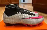 Nike Zoom Mercurial Superfly 9 Elite XXV AG-Pro P Silver FJ2968-060 sz 7 Men's
