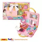 Komi Witch Lara House Handbag Make up Role Play Girl figure Toy Set + Express