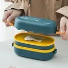 Lunch Box Microwaveable Storing Household Dorm Microwave Heating Portable Bento