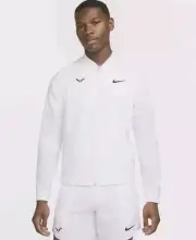 Nike Dri-FIT Rafa Nadal RF Men's White Tennis Jacket - Large - DV2885-100