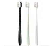 3pcs Ultra-fine Toothbrushes Wave Nano Million Bristles Micro Soft Tooth Brush W