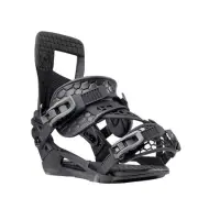 Nidecker Kaon-Plus Men's Snowboard Bindings, Black, Medium