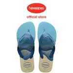 HAVAIANAS 哈瓦仕 拖鞋 夾腳拖 寬帶 波浪 藍 TOP MAX BASIC 4141403-1808M