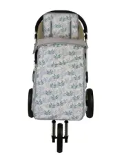 Keep Me Cosy™ Footmuff + Pram Liner 2 in 1 Set (Toddler) - Pastel Leaf