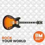 Ibanez JSM10 John Scofield Signature Electric Guitar Vintage Yellow Sunburst