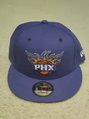 Phoenix Suns New Era 9Fifty NBA OTC Purple Snapback Hat One Size