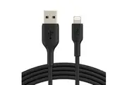 Belkin 2m Lightning MFI-Certified USB-A Data Charging Cable for Apple iPhone BK