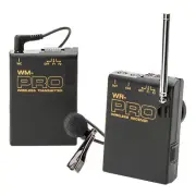 Pro MC2000U WLM wireless lavalier mic for Sony VX2000 VX2100 better clear audio