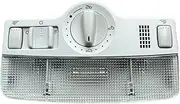 1J0947106 Grey Reading Dome Light Lamp W/Sunroof Switch, Compatible with VW/Passat B5 /Golf 4 /Jetta MK4 Bora 1J0 947 106