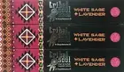 “White Sage & Lavender" 3 Packets Hari Darshan Incense Sticks Tribal Soul 3x 15g