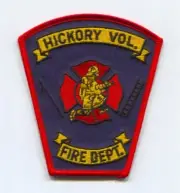 Hickory Volunteer Fire Department Patch Mississippi MS