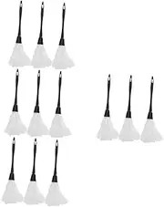 Ipetboom 4sets 3pcs Miniature Maid Duster Plume Duster Props for Performance for Halloween Costume Parties Weddings and Special Events 3pcs*4