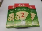 3pks Melitta #2 Cone Paper Coffee Filters Natural Brown 40ct SEE DESCRIPTION