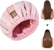 Steam Caps Hair,soft Cordless Heat Cap,Flaxseed Conditioning Cap With Shower Caps, Cordless Hair Drying For Home And Salon Use Styling Tools