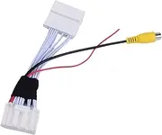 car Radio Wiring Harness Car Navigation System Reversing Rear View Camera Adapter Cables Harness, for Mazda, for 2 3 6 CX-5 Demio Axela Roadster MX-5 Miata