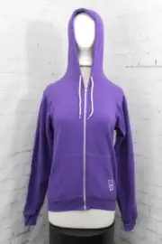 Bonfire Computer Full-Zip Hoodie, Women's Size Small, Purple Violet New