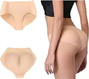 [CRODRES] Silicone Panties Natural Butt Lifter HIPS Enhancer Underwear for Crossdressing Drag Queen Seamless Padded Under