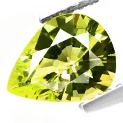 Chrysoberyl 2.46ct Alexandrite family yellowish green 100% natural earth mined