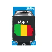 Mali Country Flag Nationality - Stubby Holder With Base