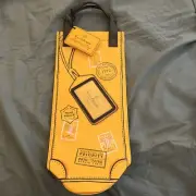 New Veuve Clicquot Ice Jacket Insulated Champagne Bottle Shopping Bag with Tag
