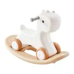 VEVOR 3 in 1 Rocking Horse for Toddlers 1-3 Years, Baby Rocking Horse with Detachable Balance Board and 4 Smooth Wheels, Support up to 80 lbs HDPE Mat