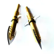 12pcs 100Gr Bow Arrow Heads Broadheads Archery Target Hunting Shooting Practice