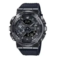 在飛比找PChome24h購物優惠-【CASIO 卡西歐】G-SHOCK 百搭酷黑時尚 金屬錶殼