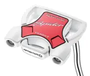 New TaylorMade Golf Spider White Double Bend Putter