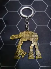 AT-AT WALKER (BRONZE) STAR WARS SERIES KEYCHAIN KEYRING *