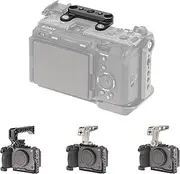 Fotga FX3 FX30 Adapter Mount Plate Top Adapter Plate with 1/4"-20 3/8"-16 Hole with Arri Location Hole + NATO Rail Mount for Sony FX3 FX30 ILME-FX30 Cinema Camera Top Handle