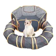 Foldable Cat Tunnel & Playpen