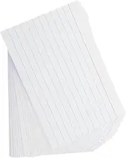200pcs Horizontal Ruled Index Cards Thick Notecards for Studying and Organization Flashcards for Classroom Office and Exam Preparation