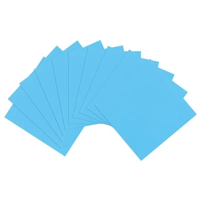 Foam Sheets Crafts 10x10 Inch 3mm EVA Craft Paper Sheets Light Blue 10 Sheets