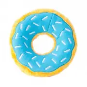 ZippyPaws Donutz Blueberry Dog Toy 17.5cm Dia x 5Hcm
