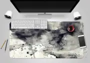 3D National Wind 1 Texture Non-slip Office Desk Mouse Mat Keyboard Game