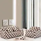 4 Seater Elastic Slipcover Sofa Covers Furniture Couch Cover Protector Washable