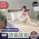 【BOSS BEDDING 小老闆寢具】單人3尺冬夏炫彩亞藤透氣5公分床墊(折疊床｜雙層床｜薄床墊｜宿舍床｜露營床)