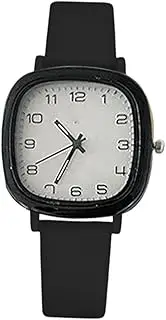 [jamgeery] Watches for Women,Women's Wrist Watches | Square Silicone Band Lady Wristwatch with Second Hand Easy Read Jewelry Accessories for School & Exams