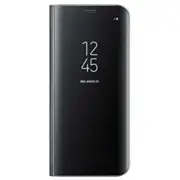 Samsung S21/S21+/S21FE/Ultra CLEAR VIEW FLIP MIRROR LUXURY STAND COVER CASE
