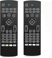 2 Pack MX3 Pro Mini Keyboard Backlight Fly Remote Mouse,Android TV Remote Control,IR Learning Mini Wireless Keyboard for Android TV Box.HTPC.IPTV.Pad.PS3/PS4