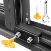 Sliding Window Locks 4 Sets Windows Locks for Vertical and Horizontal Sliding...