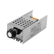 AC 220V 6000W Voltage Regulator Controller Electronic Dimmer Thermostat Speed Regulation Mold with Silver
