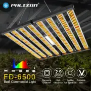 6500W LED Plant Dimmable Grow Lights 8bars Full Spectrum for Indoor Hydroponics