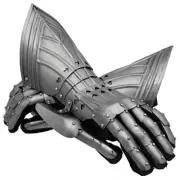 Vintageware Medieval Gauntlets Nazgul style Handmade Gauntlets Halloween Costume