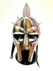 Medieval Gladiator Armour Helmet Roman Knight Gladiator Helmet with Spike